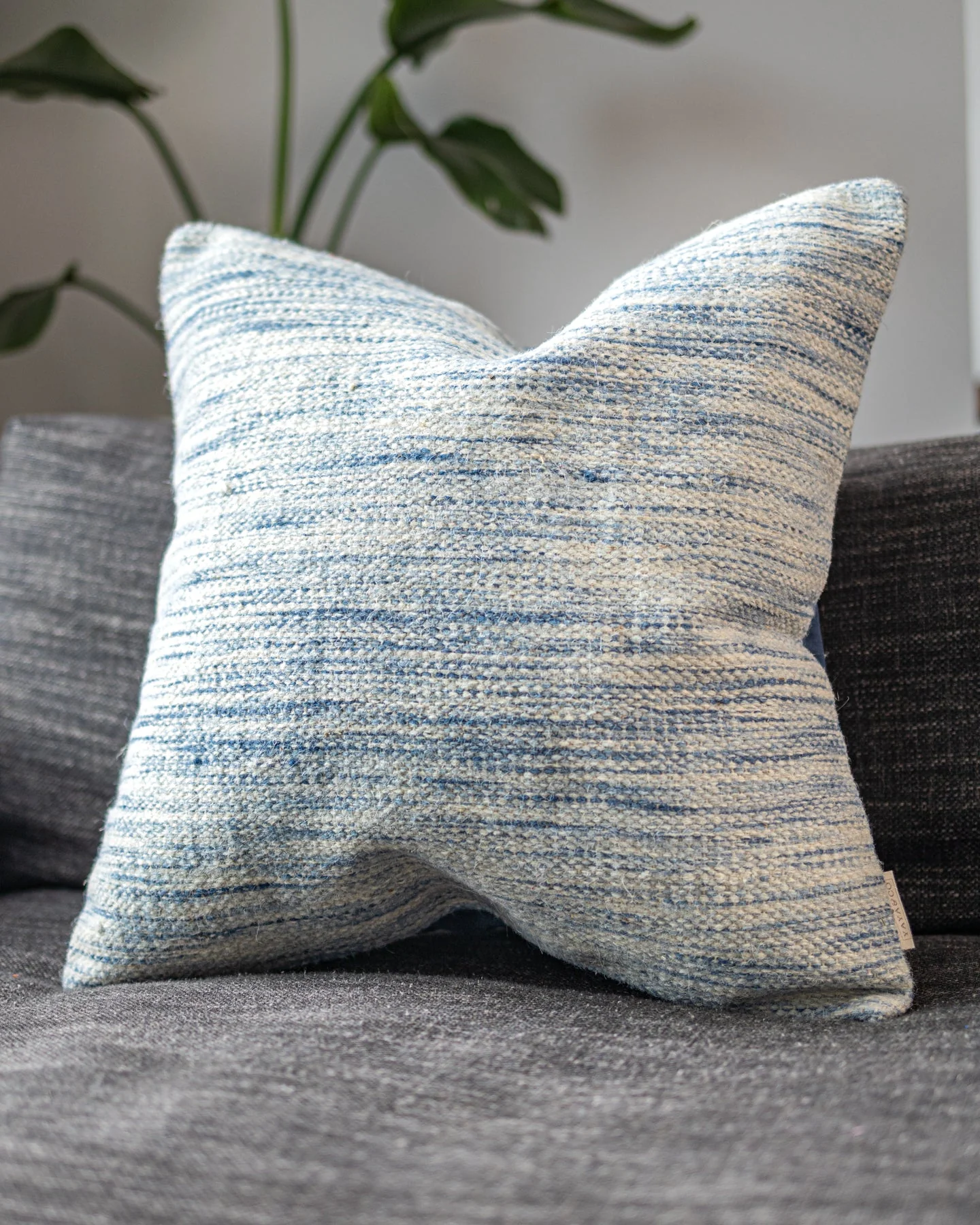 Aurora Organic Wool Throw Pillow