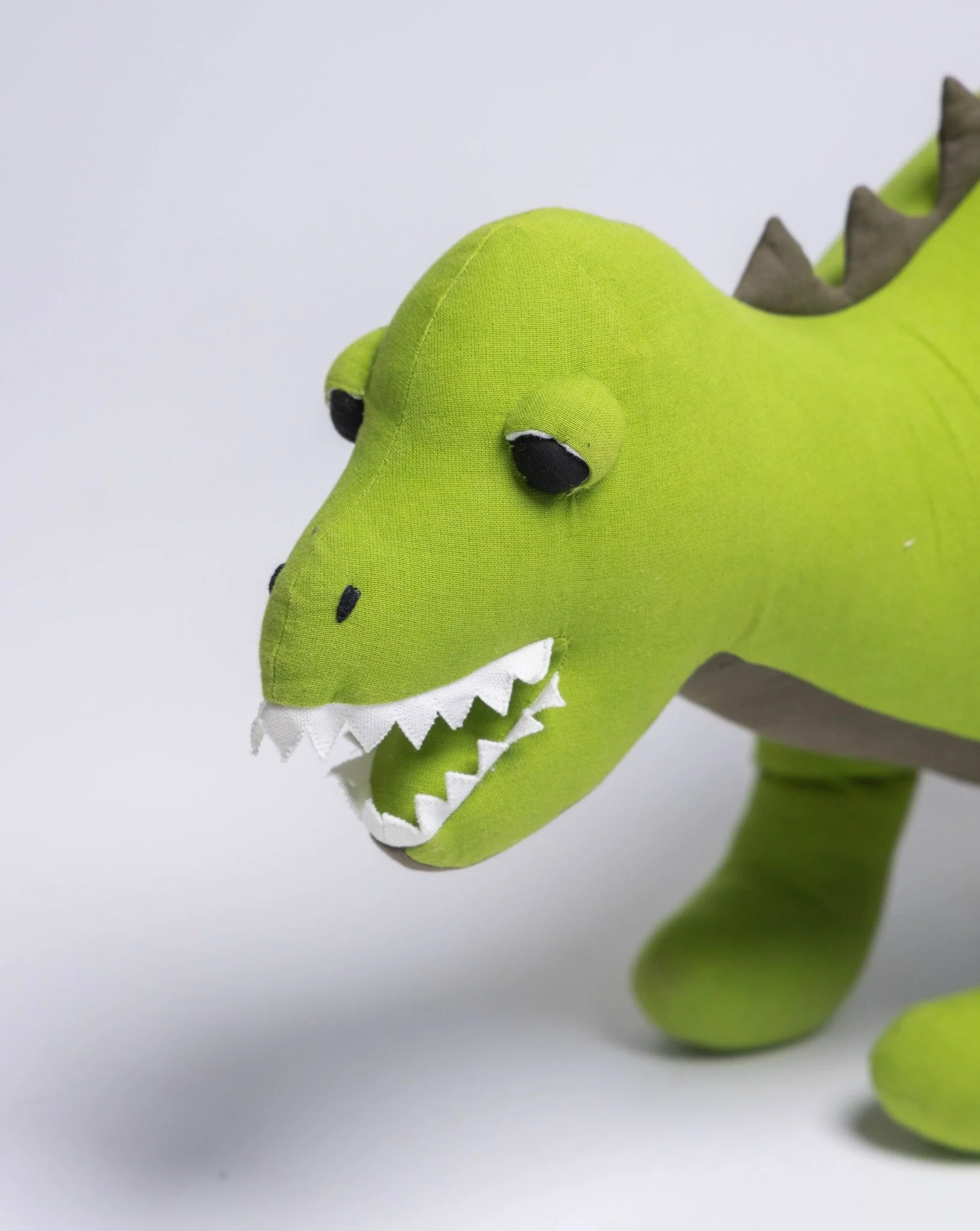 Organic Cotton T-Rex Dinosaur Pillow - Image 4