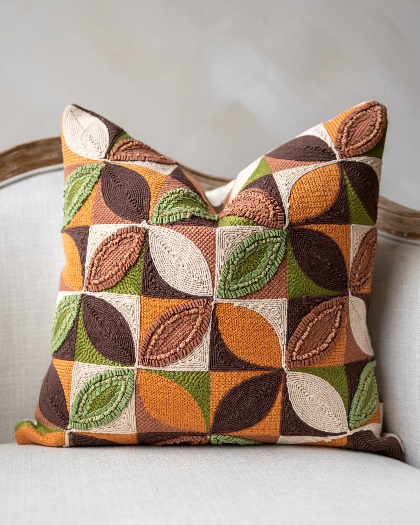 Reese Mid Century Modern Throw Pillow