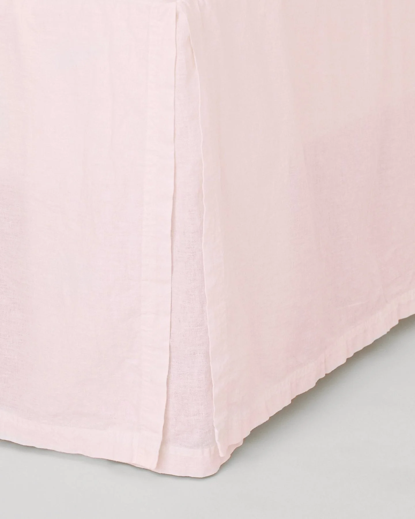 Sofia Organic Belgian Flax Linen Bed Skirt - Image 3
