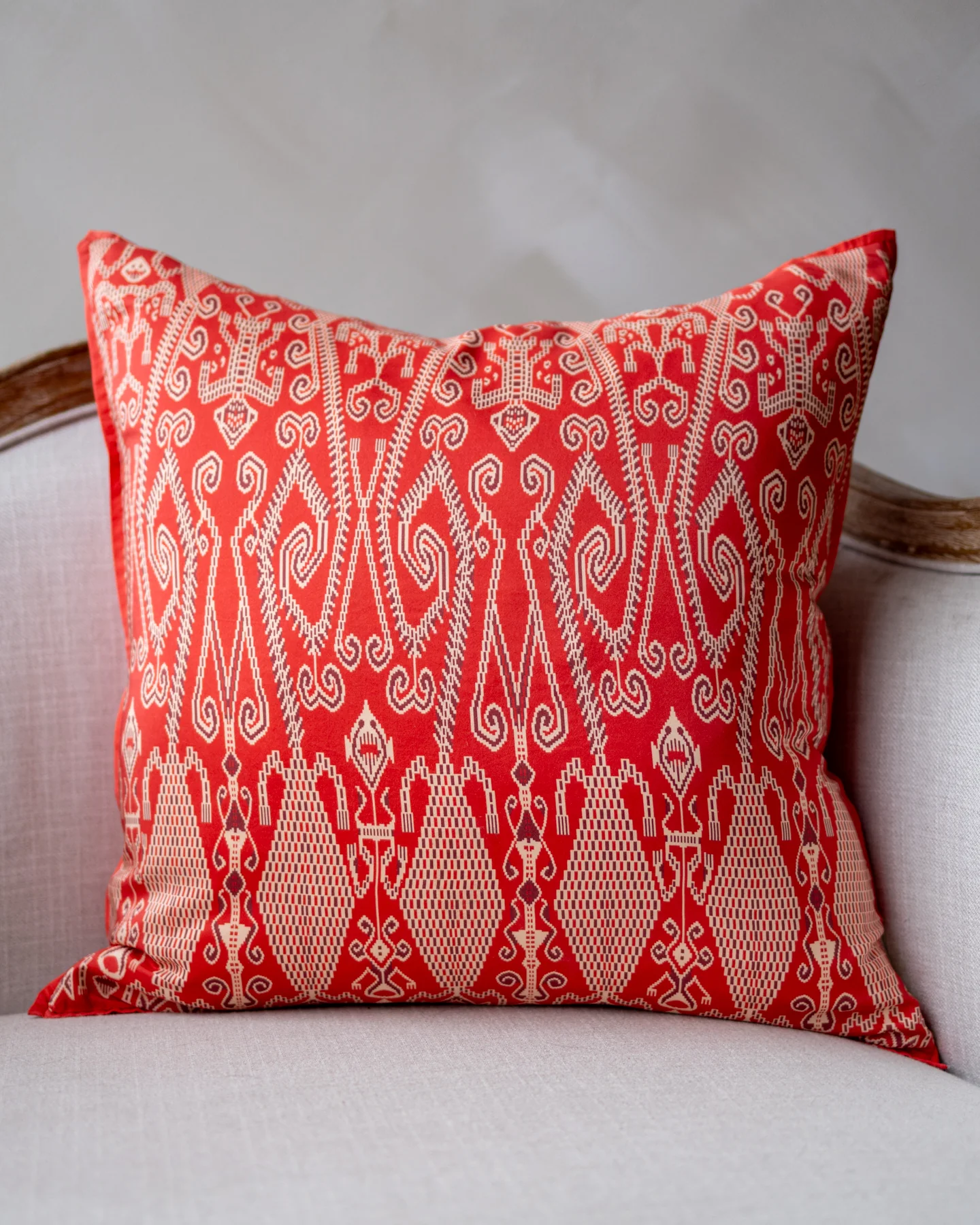 Vicki Organic Silk Throw Pillow - Image 3
